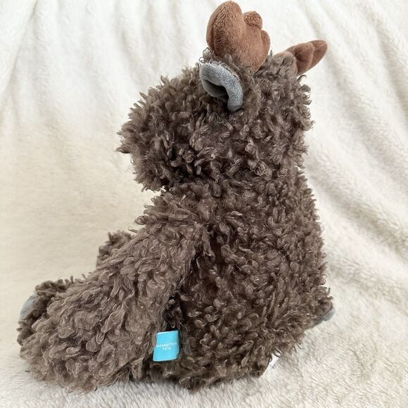 Manhattan Toy Co Curly Q Moose Woodland Plush 16” Stuffed Animal Toy Forest - Picture 3 of 6